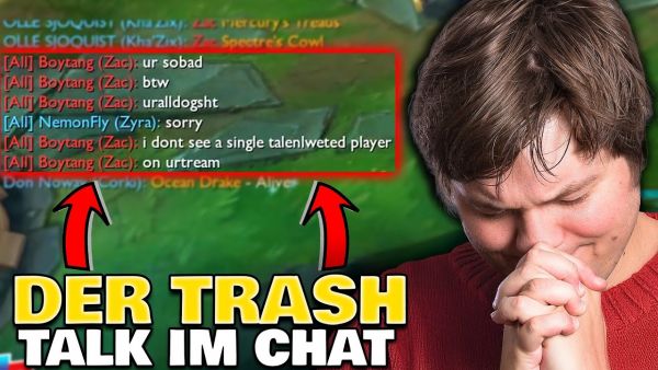 Der TRASHTALK im all Chat!