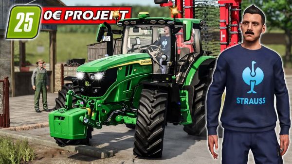 LS25: Wir übernehmen den alten BAUERNHOF | 0€ Projekt im Farming Simulator 25