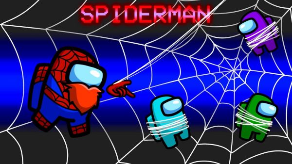 SPIDER MAN in Among Us 😂