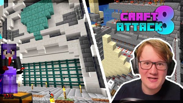 @rewinside-TOR mit REDSTONE & KRASSE SAND-REDSTONE IDEE - Craft Attack 8 Ep. 63