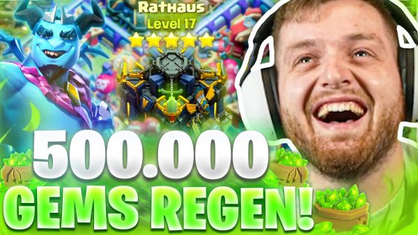 🥵💸3500€ ins NEUE RATHAUS 17 PAYEN + NEUE TRUPPEN MAXEN! - XXL UPDATE in Clash of Clans wird RASIERT