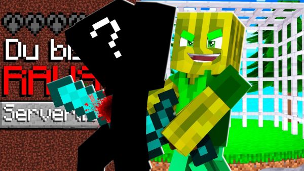 ICH BANNE DEN 1. SPIELER... ALS "HACKER"?! (Minecraft Käfig)