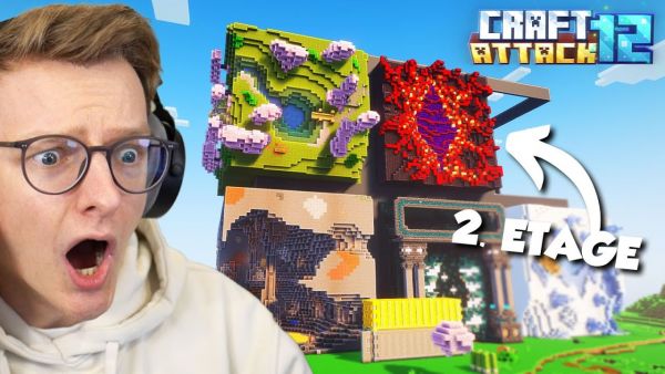 DIE ZWEITE ETAGE! NEUE XXL WÜRFEL 🔥 - CraftAttack 12 - #19