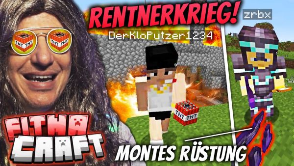 MONTE RASTET AUS🤬 400€ RÜSTUNG WEG🤑🤣 ER HAT ALLES ZERSTÖRT🧨 | FITNACRAFT⚔️ #5