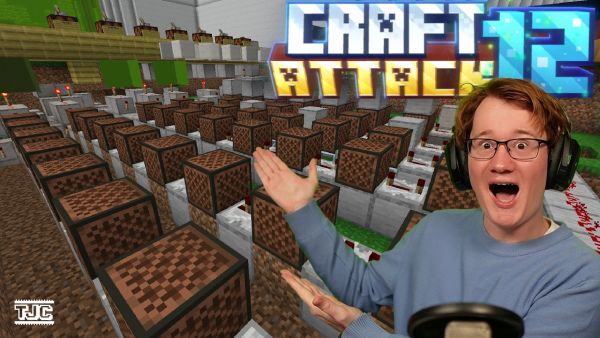 Wir bauen @Filows RASENSCHACH und @gronkh LEGT ALS DJ auf (Notenblöcke)