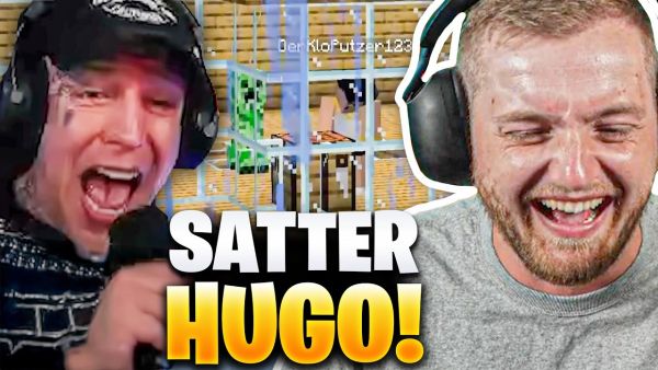 😂😍MONTE wird von CREEPER HOPS GENOMMEN! - Satter Hugo REAKTION | Trymacs Stream Highlights