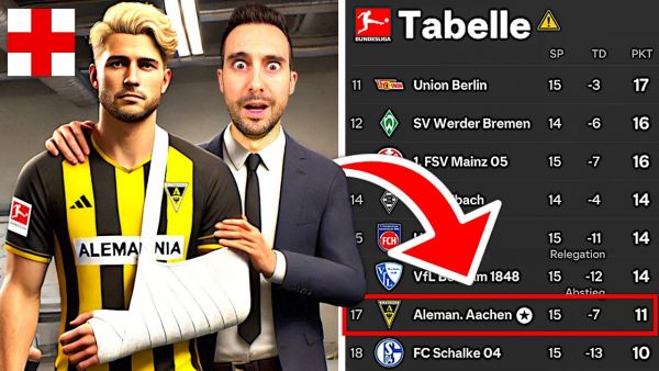 REKORDTRANSFER SCHWER VERLETZT – DER ABSTIEG DROHT!! 💀💔 FC 25 Aachen Karriere #35