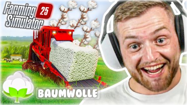 😍😱XXL BAUMWOLLE Produktion für die ERSTE KLEIDUNG! E-Sportler im Landwirtschaft Simulator 25 am WERK