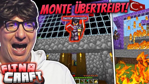 MONTE WAS SOLL DAS‼️🤬 ICH BAUE den ULTIMATIVEN DOM🕍😱 mit ROSE | FITNACRAFT⚔️ #6