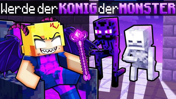 Ukri wird zum KÖNIG der MONSTER in Minecraft!
