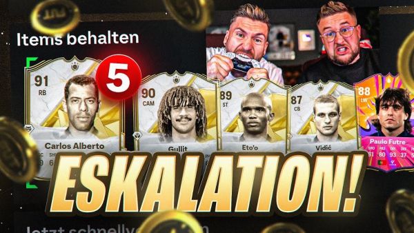 UFFF!! 5x ICON + HERO in einem PACK OPENING 😱😍 EA im GÖNNERMODUS 🔥