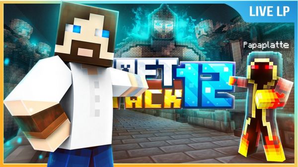 Papaplatte zeigt mir seine Base! 💚 MINECRAFT • Craft Attack 12 • 2/8