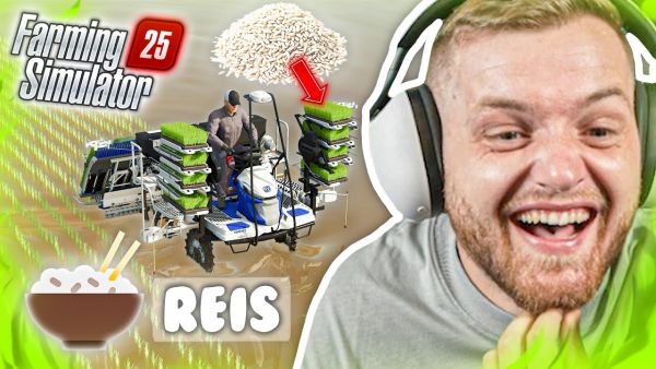 🤯🔥GRÖßTES FELD voll MIT REIS! - Werden wir jetzt MILLIONÄRE im Landwirtschafts Simulator 25?
