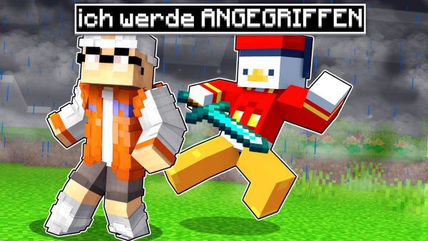 Ente ÜBERFÄLLT mich auf der Youtuber Insel 3
