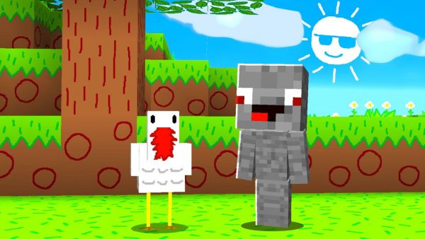 UNSER SPIEL WURDE VON EINEM BABY GEMALT in Minecraft !
