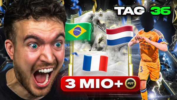 OMGGG 3 MIO+ Thunderstruck ICON GEZOGEN!! WAS ERREICHT man in FC 25 ohne FC POINTS? TAG 36 🥼🧐🧪