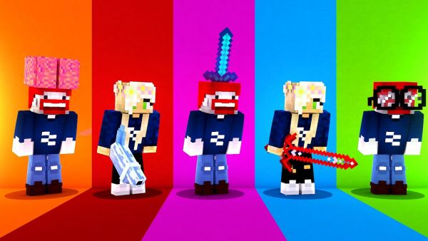 DIE STÄRKSTEN YOUTUBER WAFFEN in Minecraft