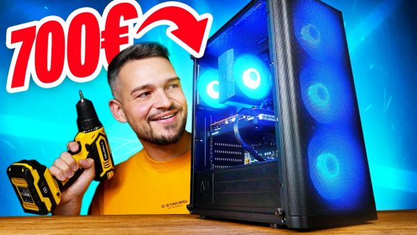 Wir BAUEN & TESTEN den 600 - 700€ Gaming PC!! (2024)