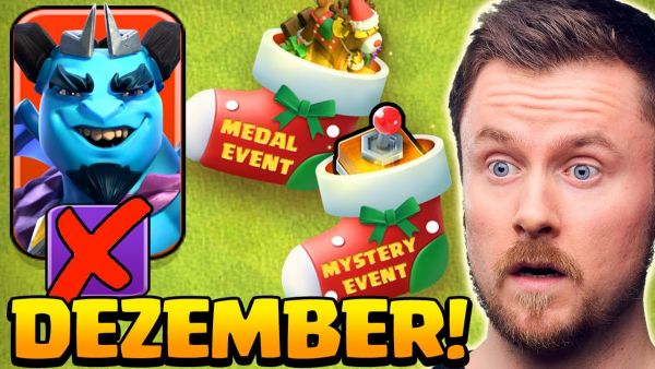 Neue Epische Ausrüstung und Alle Events im Dezember in Clash of Clans