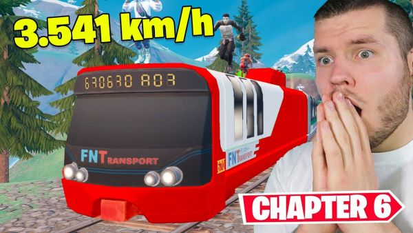 RUNDE in FORTNITE GEWINNEN, aber wir dürfen den ZUG nicht verlassen!