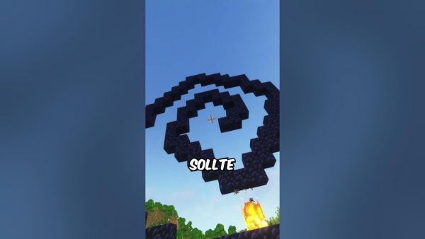 Die RICHTIGE ART ein NETHER PORTAL zu BAUEN?!... #minecraft #toobad #diesereinefreund