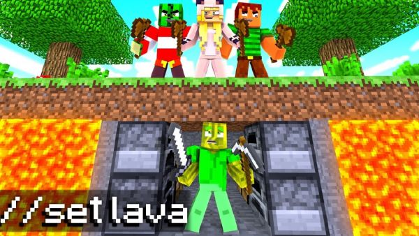 Minecraft SPEEDRUNNER VS. WORLDEDIT