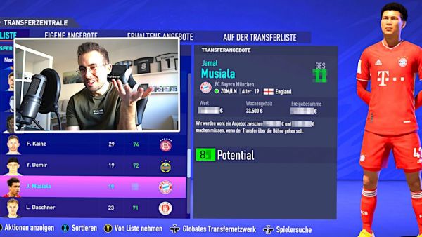 FIFA 21 : IST JAMAL MUSIALA DER RICHTIGE FÜR DUISBURG ?!! 🤔 (85+ Potential 👀) Duisburg Karriere #19