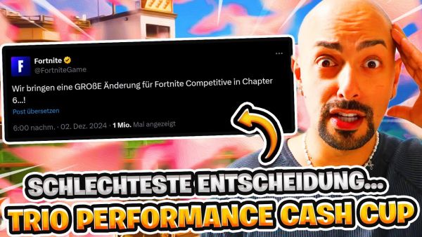 😩🤬 EPIC GAMES GRÖßTER FEHLER ZU CHAPTER 6! | TRIO CASH CUP QUALIFIER