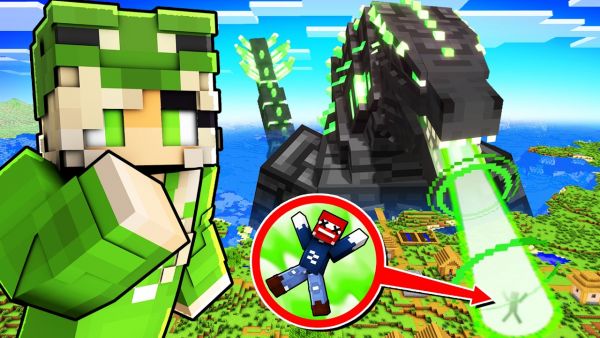 BENX und ELINA ZÄHMEN ATOM GODZILLA in MINECRAFT