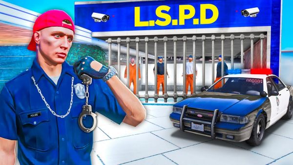 ICRIMAX HAUS wird POLIZEI STATION in GTA 5 RP!