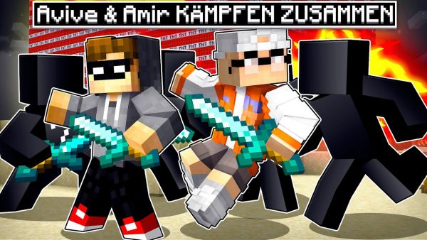 AVIVE & AMIR KÄMPFEN gegen UNTERGRUND (iCrimax Rettung?) Youtuber Insel 3