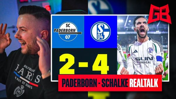 HARRY VAN WONDEREN hat GEZAUBERT 😍 GamerBrother REALTALK über PADERBORN - SCHALKE ⚽️