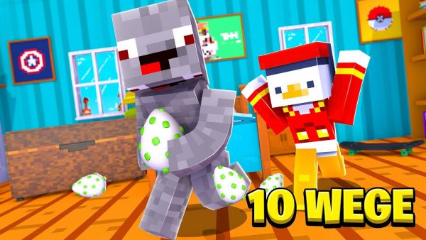 10 WEGE eine ENTE zu ÄRGERN in Minecraft !