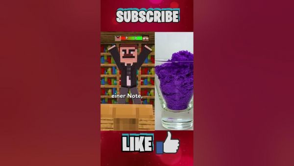 MINECRAFT, ABER DU KANNST DEINE AUGEN NICHT ÖFFNEN! #shorts