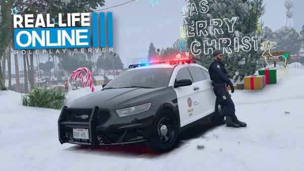 LAPD ohne WINTERREIFEN!  - Real Life Online RP