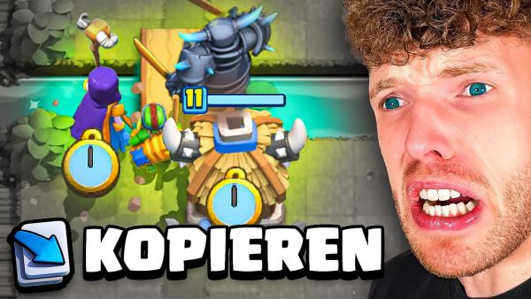 😱🤯ICH KLAUE JEDES GEGNER-DECK, BIS ICH LIGA 10 ERREICHE... | Clash Royale Deutsch