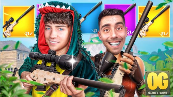 Die ONLY SNIPER Challenge in OG FORTNITE! 🎯 mit Fixx!