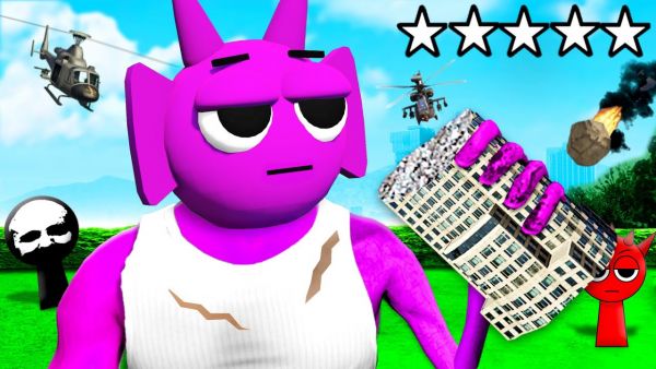 GTA 5 - FRANKLIN verwandelt sich zu einem SPRUNKI!😈