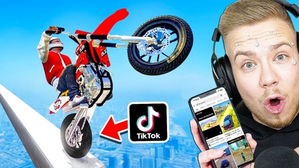 VIRALE GTA 5 STUNTS auf TIK TOK NACHMACHEN 14.0