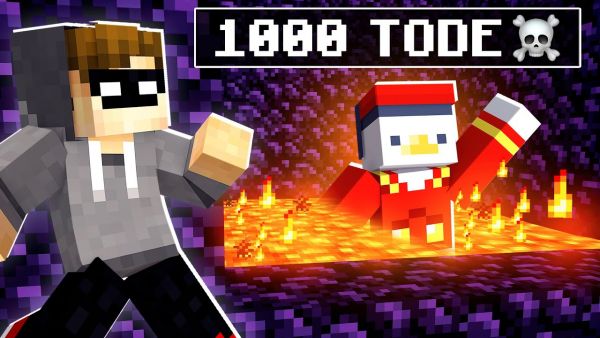 ich TÖTE ENTE 1000 MAL als RACHE in Minecraft (YouTuber Insel)