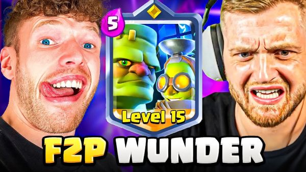 😱🌟ERSTER LEVEL 15 CHAMPION im TRYMACS F2P PROJEKT! | Clash Royale Deutsch