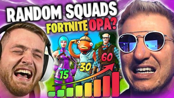 15 JÄHRIGE CARRIED MICH‼️😱 WIE GEHT NACHLADEN👴🏻🤣 | RANDOM FORTNITE SQUADS MIT TRYMACS