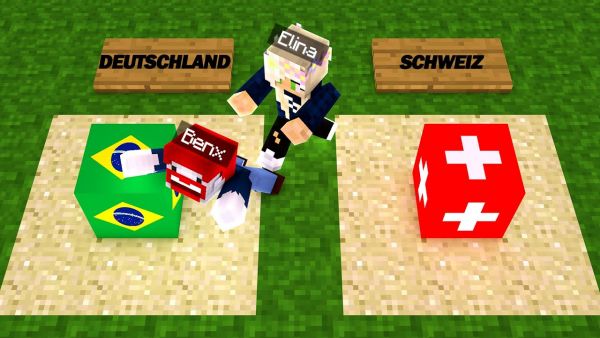 WER IST DUMM ODER SCHLAU? Benx vs. Elina in Minecraft