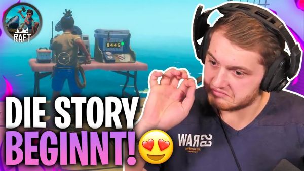 😂🤩 FARMER und KOCH bis ans ENDE meiner TAGE! | Wir beginnen mit der Story! 🤯 Raft Folge 5!