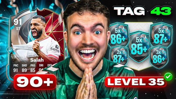XXL LEVEL 35 Pack Opening & 90+ GLOBETROTTER! WAS ERREICHT man in FC 25 ohne FC POINTS? TAG 43 🥼🧐🧪