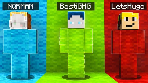 XXL MINECRAFT HIDE & SEEK ABER NUR EINE FARBE