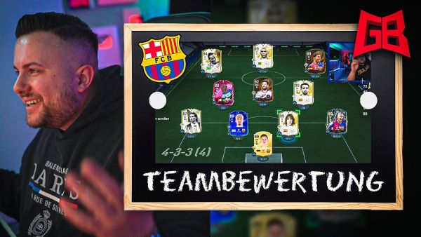 Der BESTE PLAYSTYLE in EA FC 25! 🥇 GamerBrother BEWERTET sein BARCA LEGENDS WL TEAM 😱
