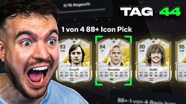 Ich ÖFFNE den 88+ ICON PLAYER PICK! WAS ERREICHT man in FC 25 ohne FC POINTS? TAG 44 🥼🧐🧪