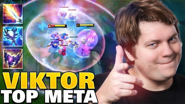 Viktor ist BROKEN auf der Top Lane!