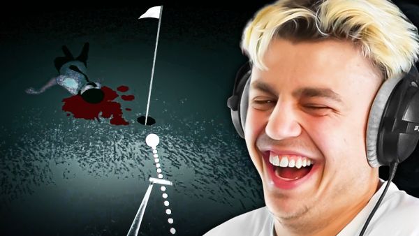 Wir spielen ein komplett NORMALES Golf Spiel...